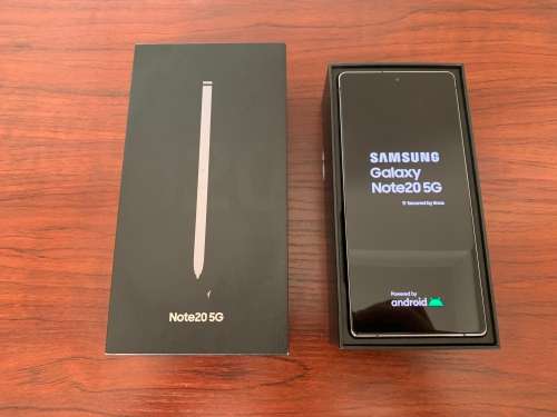 Samsung Galaxy Note 20 5G | Dual-Sim | 256GB | Mystic Gray | Quick Delivery