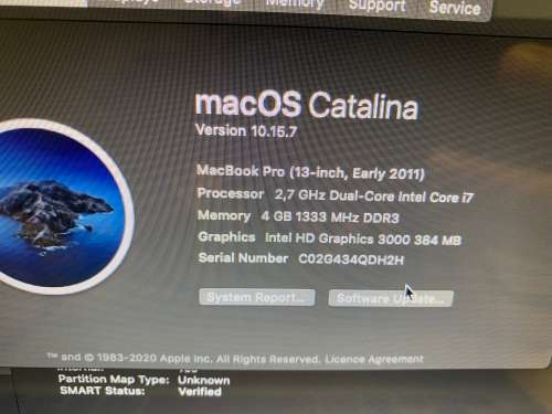 13-Inch Apple Macbook Pro | Core i7 | 500GB SSHD | 4GB RAM | Quick Delivery