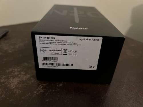 Samsung Galaxy Note 20 | Dual-Sim | 256GB | Mystic Gray | Quick Delivery