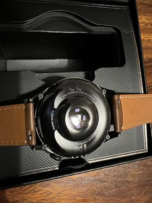Huawei Watch 3 | 46mm | LTE | Brown Leather Strap | Quick delivery