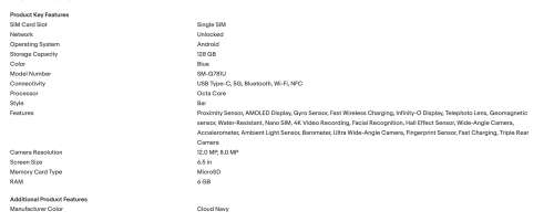 Samsung Galaxy S20 FE | Dual-Sim | 128GB | Cloud Navy | ONLY R99 DELIVERY