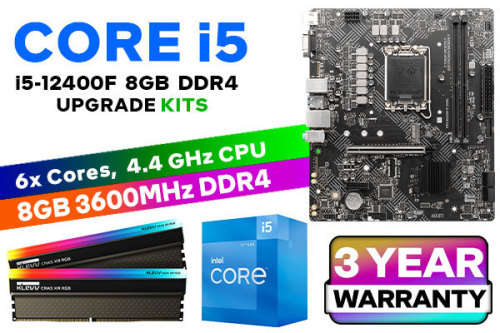12th Gen Upgrade Combo | Core i5 + MSI PRO B660M | 8GB DDR4 | R30 Delivery