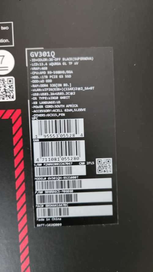 Asus ROG Flow X13 | Ryzen 9 | 4k Touch Display | 32GB RAM | 1TB NVMe | R30 Delivery