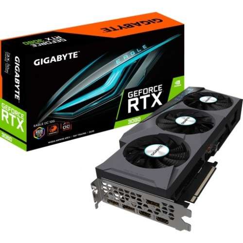Gigabyte GeForce RTX 3080 EAGLE OC 10GB GDDR6X | R30 Delivery