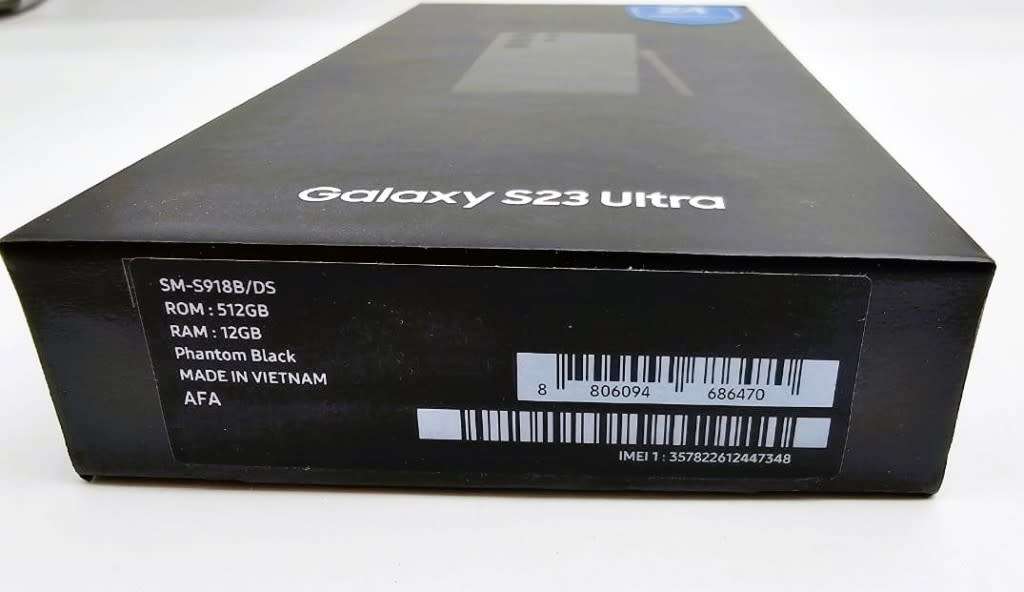 Samsung Galaxy S23 Ultra | 512GB | Phantom Black | R30 Delivery
