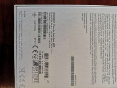 New Apple iPhone 6s (32GB, Space Gray) - 24 Hour Delivery