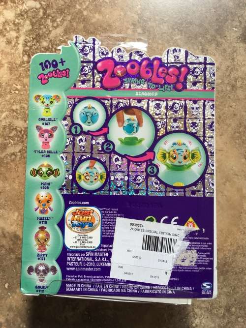 ZOOBLES - BRAND NEW / SEALED