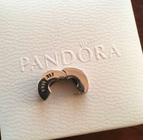 Pandora Honeysucle Pink Shining Elegance Spacer - Authentic and Brand New