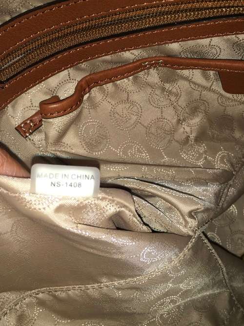 Michael Kors Jules Large Signature Brown Drawstring Shoulder Handbag -100% Authentic / Free Delivery