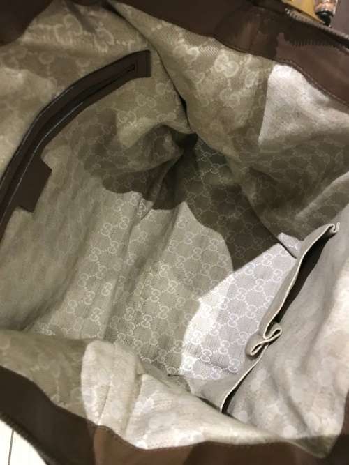 GUCCI Rania Striped Top-handle Python/Green/Red Python/Canvas Shoulder Bag - 100% Authentic