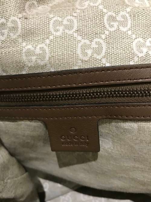 GUCCI Rania Striped Top-handle Python/Green/Red Python/Canvas Shoulder Bag - 100% Authentic