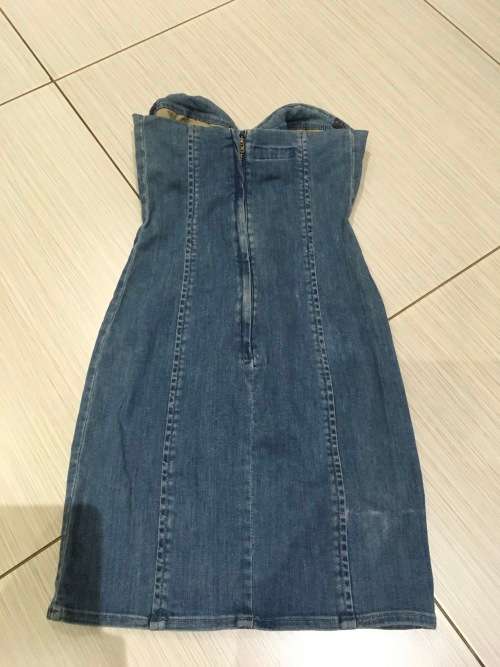 GUESS TUBE DRESS - Size 27 - Denim