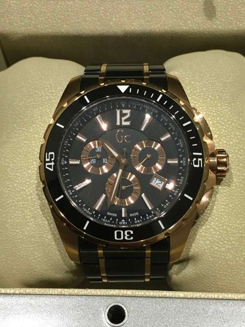 GUESS Gc Sport Class XXL Ceramic Chronograph Mens Watch X76004G2S