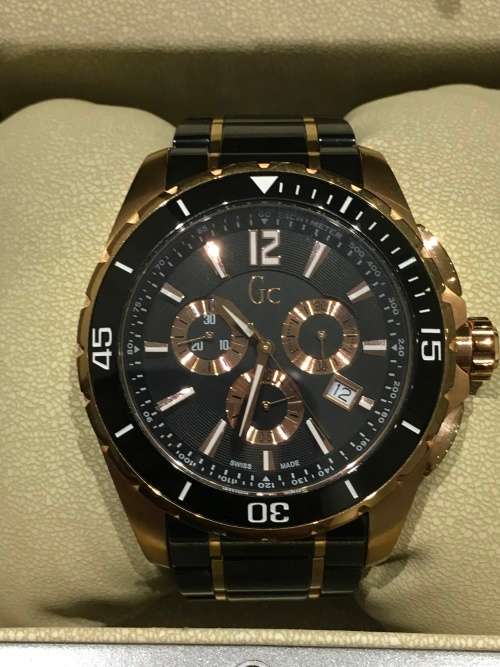 GUESS Gc Sport Class XXL Ceramic Chronograph Mens Watch X76004G2S