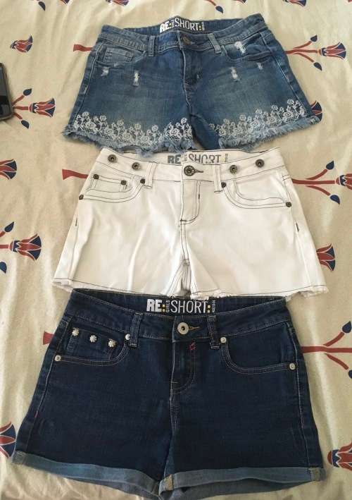 RE WOOLWORTHS KIDS Shorts - Size 12-13 and 13-14 Yrs Old - Very Good Condition