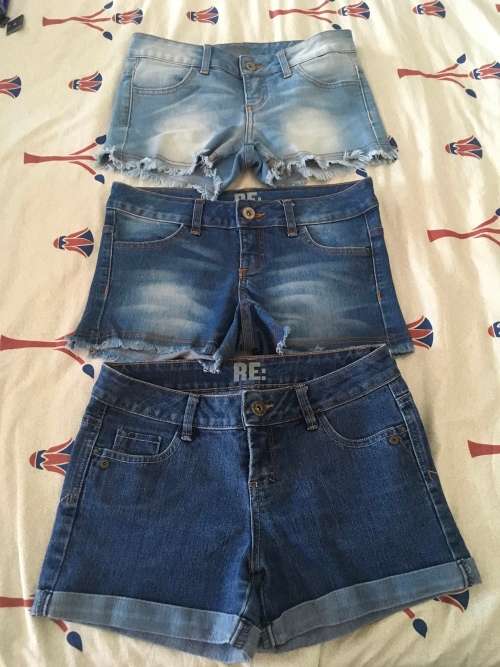 RE WOOLWORTHS WOMEN 3 pcs Shorts Size 32 - Excellent Condition