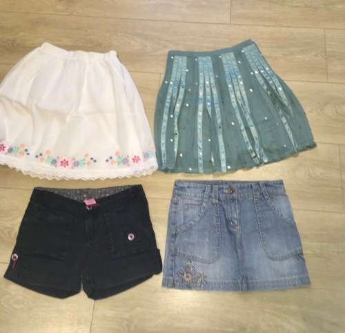 PUMPKIN PATCH Short / MONSOON and Butterfly SKIRTS 7yrs old -  Excellent Condition