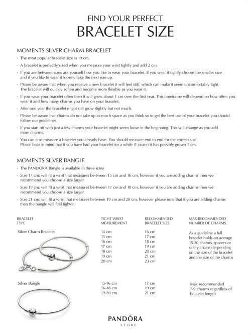 Pandora Silver Collier Bracelets - Brand New - 17cm Long