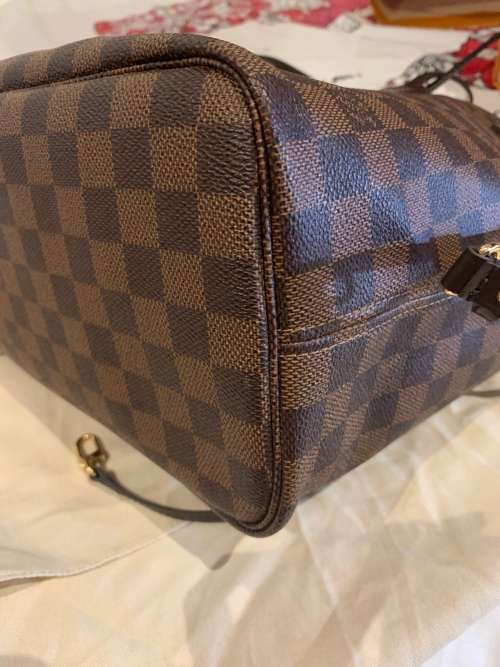 LOUIS VUITTON Neverfull MM Damier Ebene - With RECEIPT from LV Sandton Mall