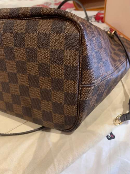 LOUIS VUITTON Neverfull MM Damier Ebene - With RECEIPT from LV Sandton Mall