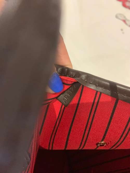 LOUIS VUITTON Neverfull MM Damier Ebene - With RECEIPT from LV Sandton Mall