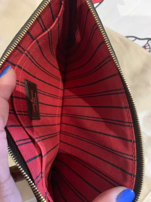 LOUIS VUITTON Neverfull MM Damier Ebene - With RECEIPT from LV Sandton Mall