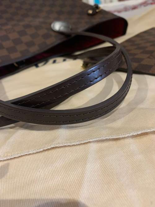 LOUIS VUITTON Neverfull MM Damier Ebene - With RECEIPT from LV Sandton Mall