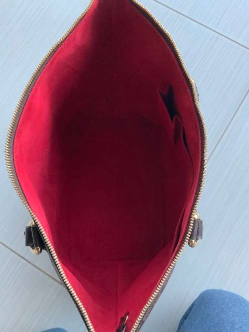 Authentic LOUIS VUITTON Saleya MM Damier Ebene - EXCELLENT CONDITION /