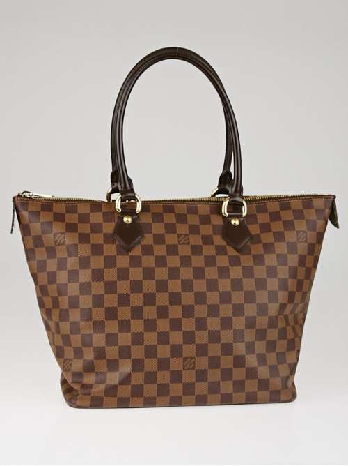 Authentic LOUIS VUITTON Saleya MM Damier Ebene - EXCELLENT CONDITION /