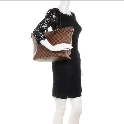 Authentic LOUIS VUITTON Saleya MM Damier Ebene - EXCELLENT CONDITION /