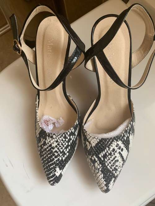 Italian Brand Mario D' Boro Leather High Heels Shoes