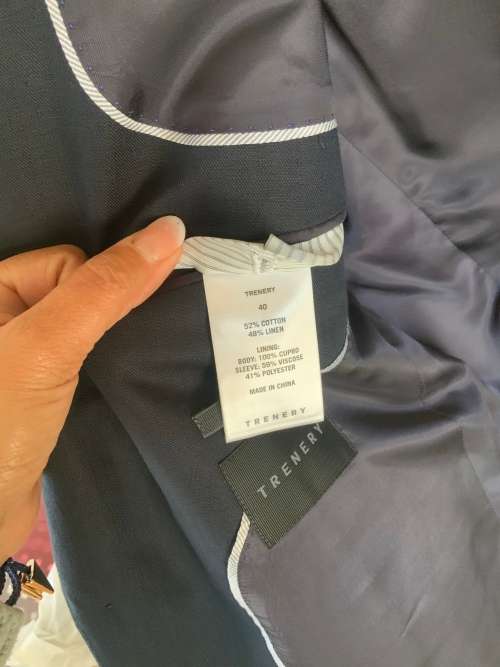 BRAND NEW TRENERY MEN'S NAVY BLUE SUIT