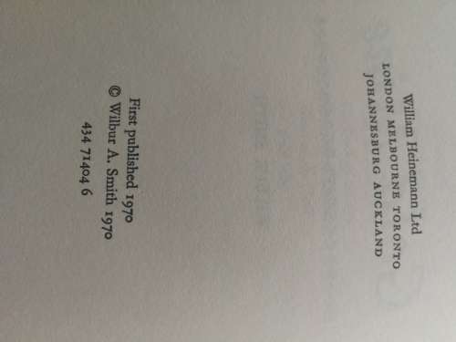 Wilbur Smith: Gold Mine