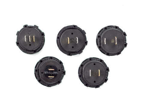 12v24v Volt Meter15 Amp Meter (5 Piece) Assorted Socket Panel Insert Kit