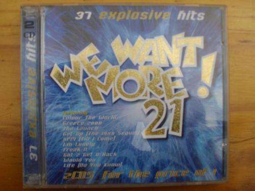 WE WANT MORE 21 DOUBLE CD