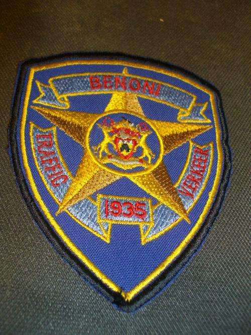 BENONI TRAFFIC POLICE EMBROIDERED SHOULDER FLASH
