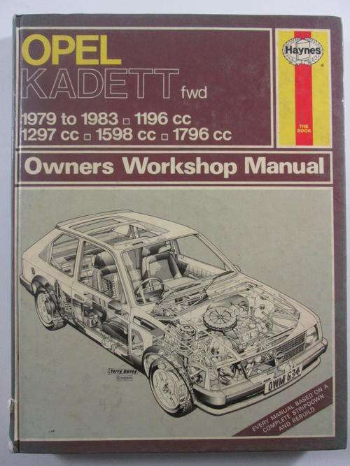 Haynes Opel Kadett fwd 1979-1983