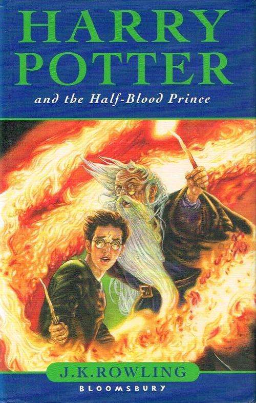 Harry Potter and the half blood prince J K Rowling