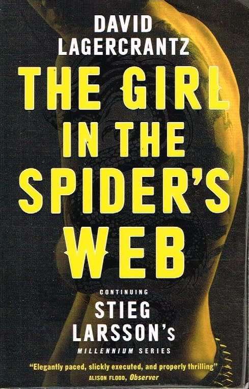 The girl in the spider's web Davis Lagercrantz
