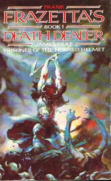 Frank Frazetta's death dealer prisoner of the horned helmet James Silke