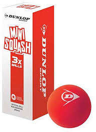 Dunlop Mini Squash Balls Fun