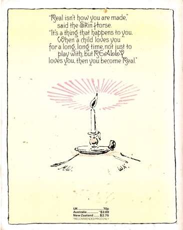 THE VELVETEEN RABBIT by MARGERY WILLIAMS