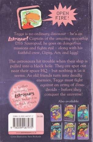 ASTROSAURS- DAY OF THE DINO DROIDS  by STEVE COLE