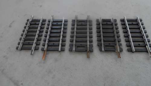 LIMA HO 5 X SHORT SECTION STRAIGHT TRACK  N/3022