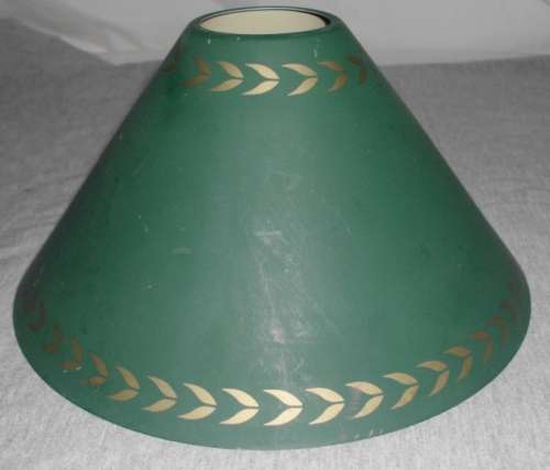VINTAGE METAL LAMP SHADE