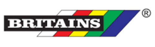 BRITAINS VINTAGE ": MODEL FARM "   FIELD   / PADOCK ROLLER   - TRANSPORTER  WITH LUCERN BA;LES