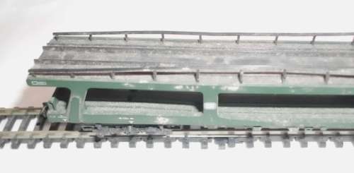 N SCALE VINTAGE FLEISCHMANN DOUBLE DECKER CAR TRANSPORTER No. 144 Ref 5180 98-80-021-3