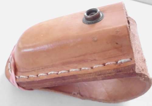 HANDMADE STITCHED , SOLID LEATHER BELT SHEATH  SUITABLE FOR LEATHERMAN OR SWISS ARMY , KNIFE