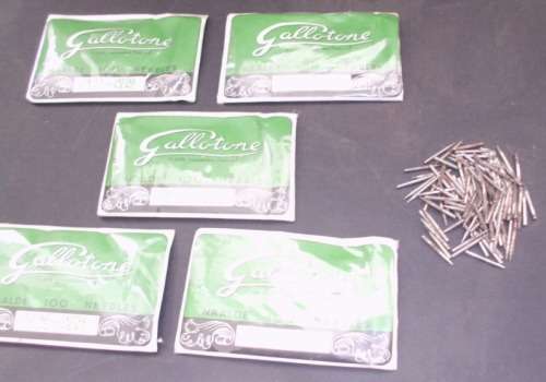 VINTAGE GALLOTONE  STEEL, EXTRA LOUD, HARD  GRAMOPHONE NEEDLES