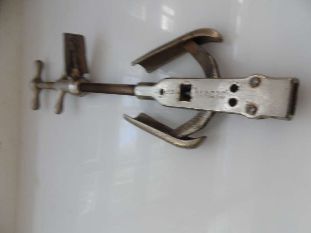 ANTIQUE COBBLERS  SHOE , BOOT STRETCHER  `MAGIC POLISH Co.Ltd ` MAGIC BOOT & SHOE STRETCHER